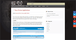 Desktop Screenshot of phpbb-fox.info