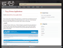 Tablet Screenshot of phpbb-fox.info